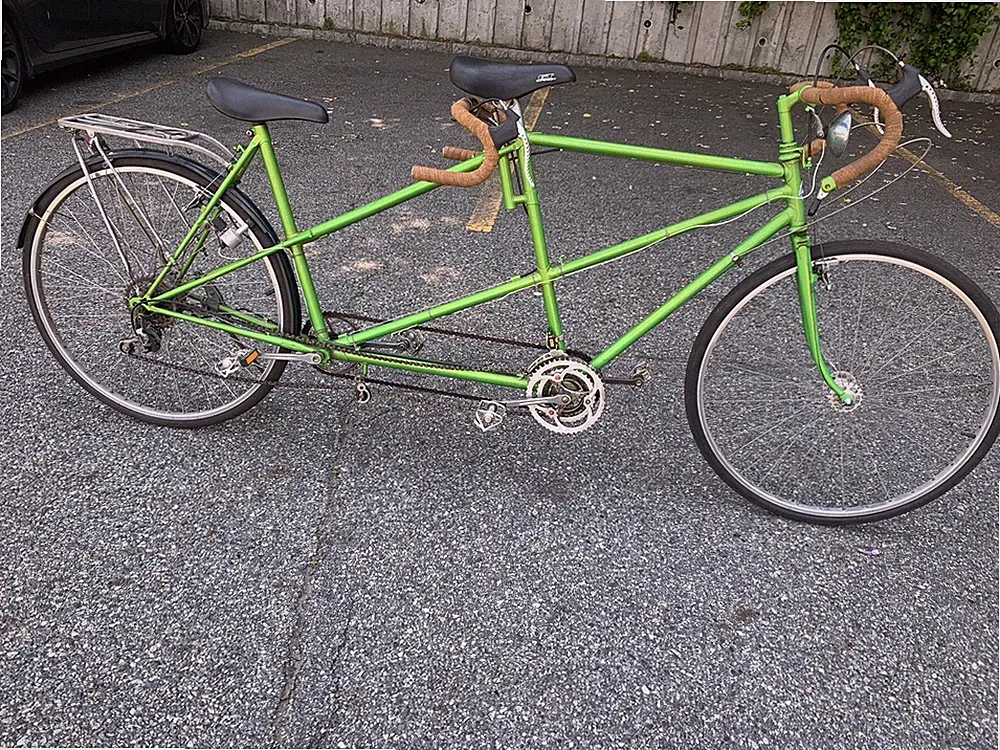 1970s ATALA TÁNDEM ROAD BICYCLE VINTAGE VERY COOL BIKE CLASSIC TANDEM REPAINTED