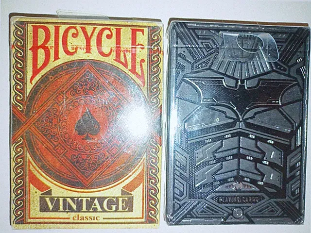 2 NEW Bicycle Vintage Antique Classic +The Dark Knight Batman Playing Cards Deck