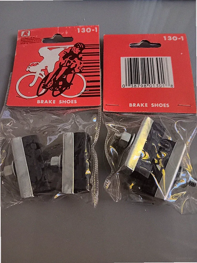4 x New Vintage X-Cut Bicycle Brake Shoes Classic Road Hybrid Mountain Cruiser