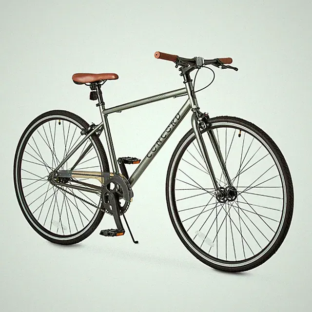 700c Envoy City Bike Steel Frame Classic Color Design, Rider Height 5'4"+
