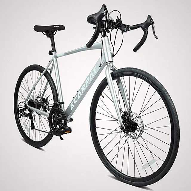 700Cx28 Road Bike 16-Speed, Aluminum Frame Disc Brakes, Men Women High-Intensity