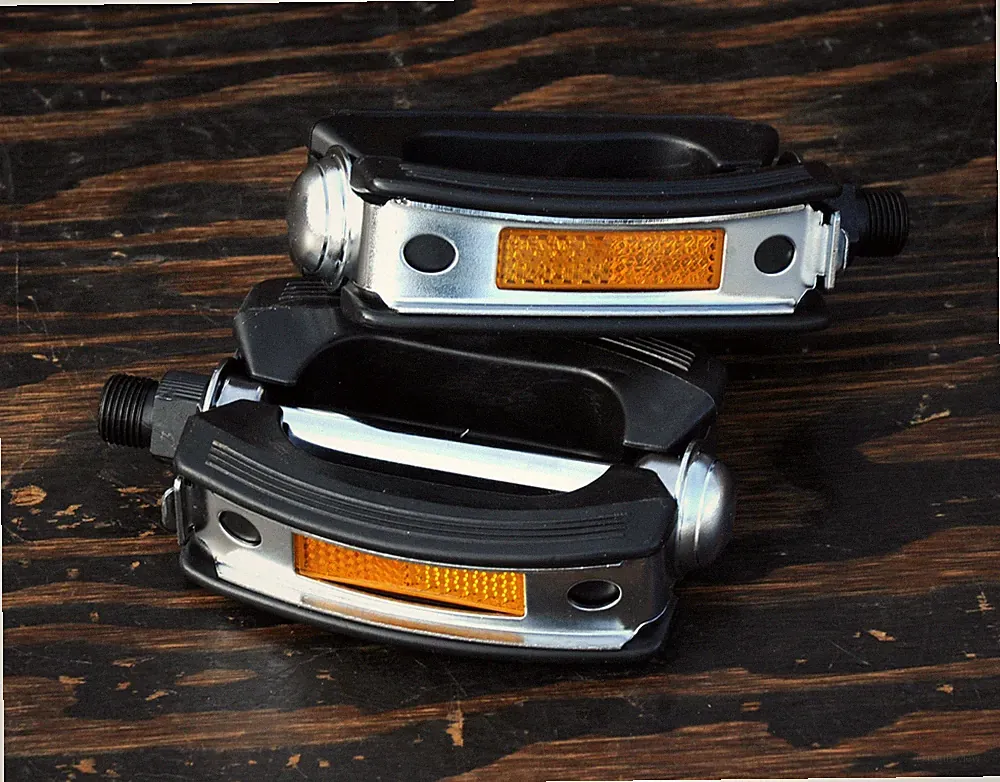 9/16" Classic Cruiser Bike FatBow PEDALS Vintage Dyno Bicycle Nirve Felt Electra
