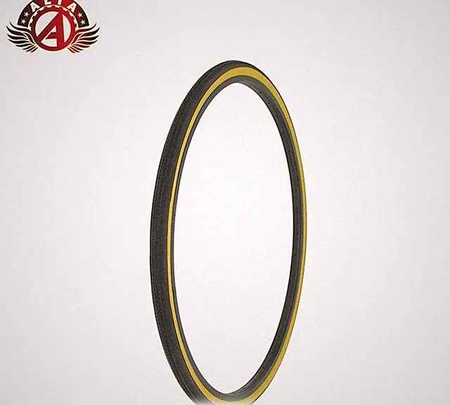 ALTA Bike Bicycle Tire 27" x 1-1/4" CLASSIC WIRE BEAD BLACK/GUM SIDEWALL