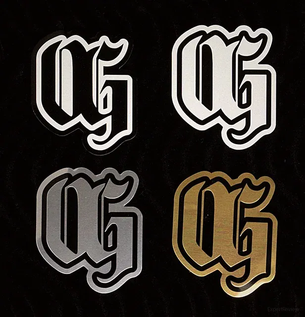Authentic "OG" Lowrider Classic Cruiser Bicycle Bike Embossed Flat Badge Emblem