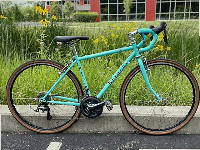 Bianchi Volpe Classic Touring Gravel Bike XS 46cm - CrMo Steel 3x10 Shimano