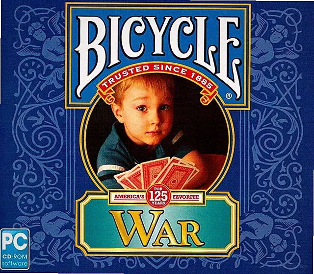 Bicycle War - Brand Classic Kids Card Games PC Software Sealed New