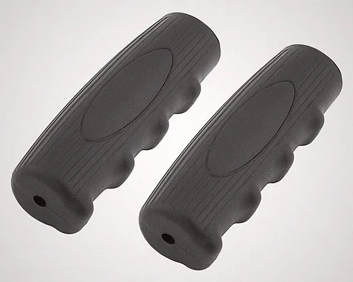 Black Vintage Schwinn Phantom Classic Oval Bicycle Handlebar Grips Cruiser Bikes