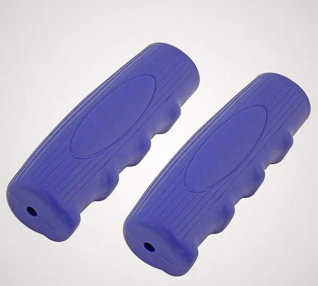Blue Vintage Schwinn Phantom Classic Oval Bicycle Handlebar Grips Cruiser Bikes