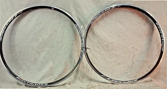 Bontrager Classics 700c Road Bike Rim Set Black 28S Doublewalled RimBrake 622ISO