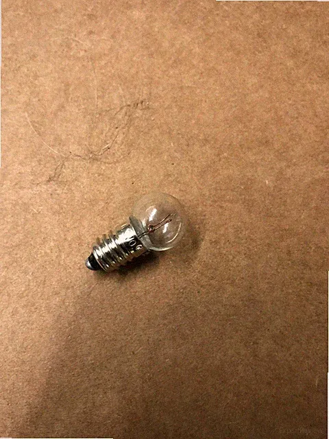 Classic Bicycle 6 Volt Light Bulb Fit Schwinn Torpedo Rocket Ray Seiss Delta &&