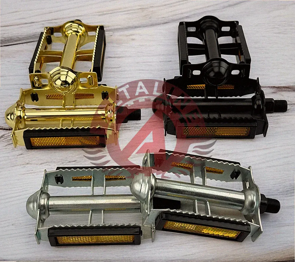 Classic RatTrap Bicycle PEDALS 1/2"BMX Vintage Schwinn Fastback Varsity RoadBike