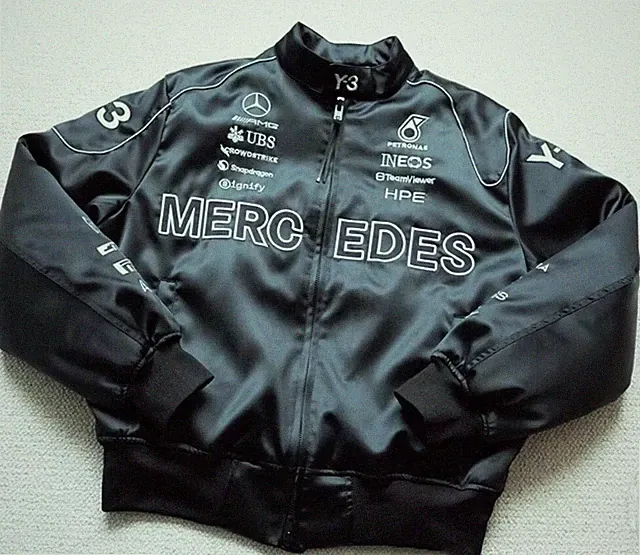 Classic Y-3 Commute Embroidered Printed Zipper Long sleeved Jacket