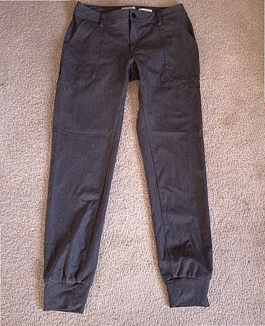 Giro Sports Design Mobility Cuff Commuter Pants Cycling Gray Stretch | Women's 8