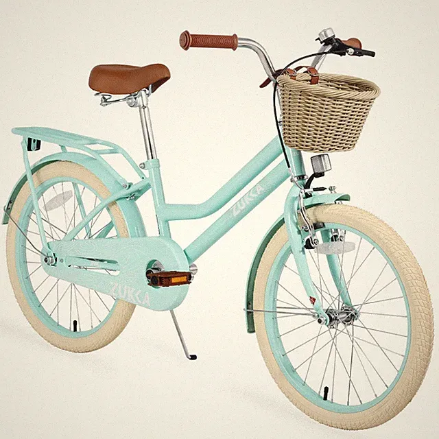 Kids Bike for Girls 20 Inch Classic Bicycle with Wicker Basket & Bell