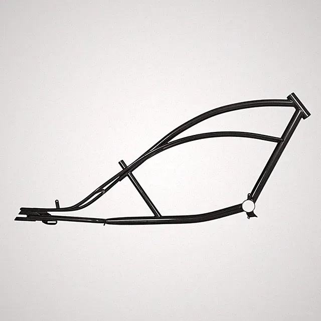Lowrider Classic 26" Limo Cruiser Bike Bicycle Frame All Black