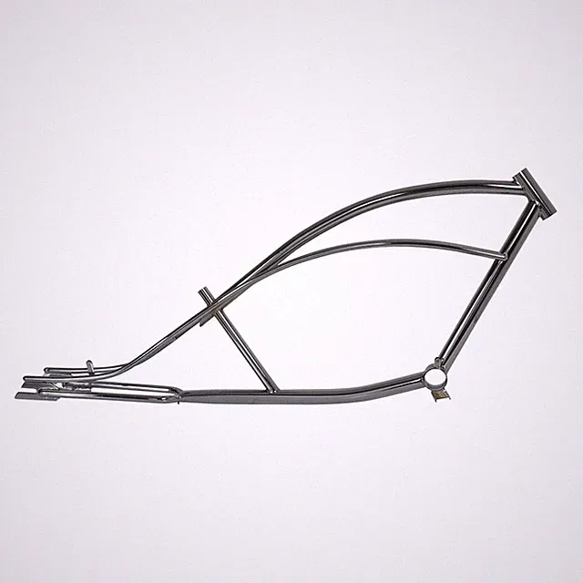 Lowrider Classic 26" Limo Cruiser Bike Bicycle Frame All Chrome