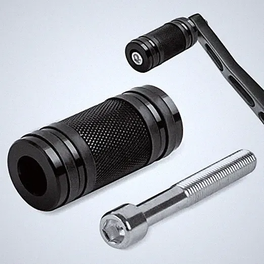Motorcycle Shifter Peg Shift Lever CNC Billet Foot Pegs for Sportster Black