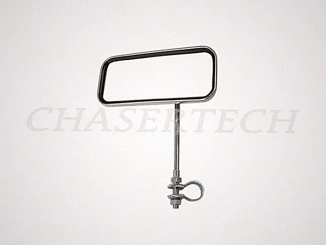 New City Touring Comfort Vintage Classic Bicycle Bike Rectangle Mirror Chrome