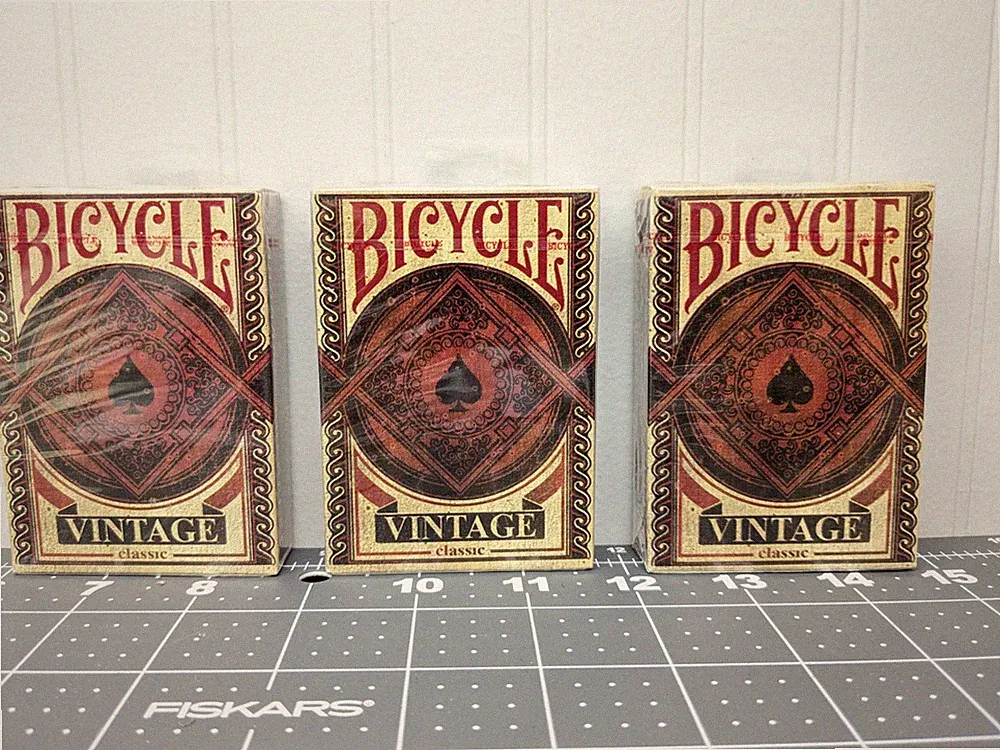 New Sealed Bicycle Vintage Classic Playing Cards Lot Of 3