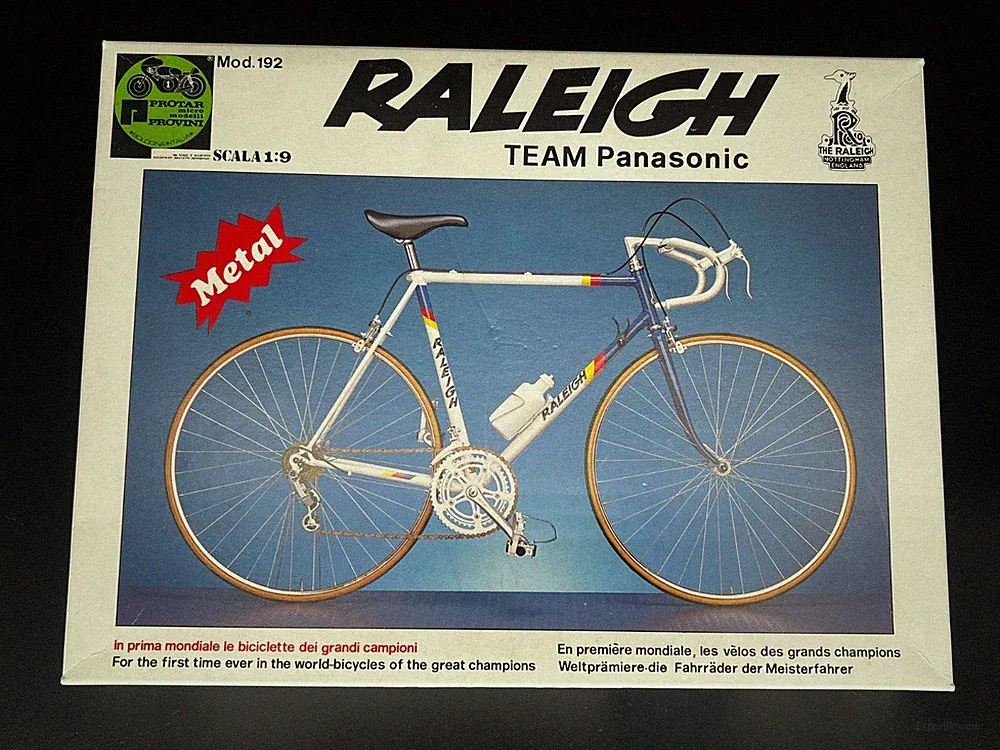 NOS Vintage 80’s Raleigh Team Panasonic Metal Model/Classic Road Bike/Bicycle