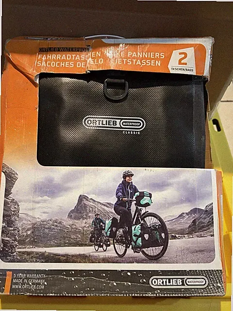 Ortlieb Sport-Roller Classic Pannier - 25/Liter - Pair - Black F6301