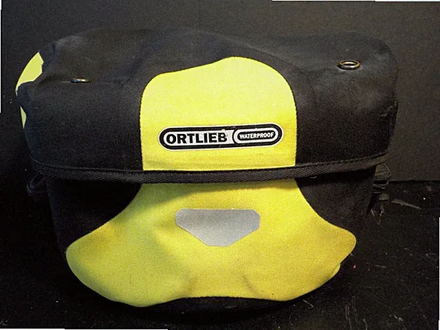 ORTLIEB Waterproof bike Cycling Handlebar Classic bar Bag pack yellow Black