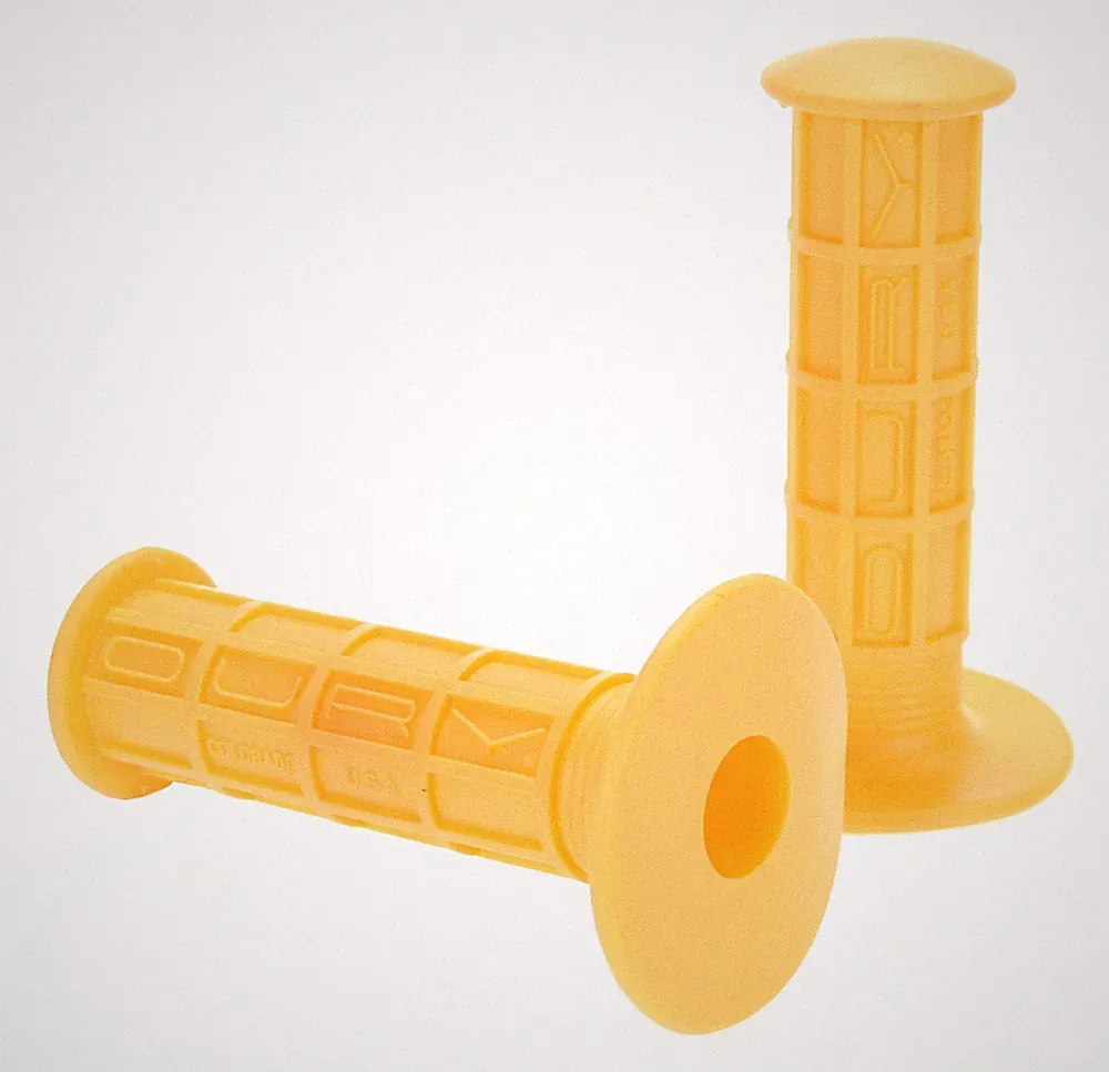 Oury Classic BMX full waffle bicycle grips - YELLOW