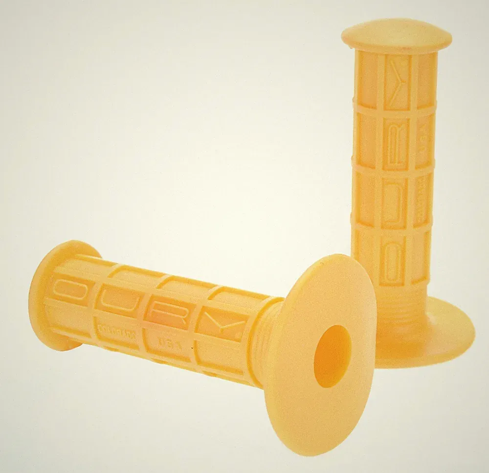 Oury Classic BMX full waffle bicycle grips - YELLOW