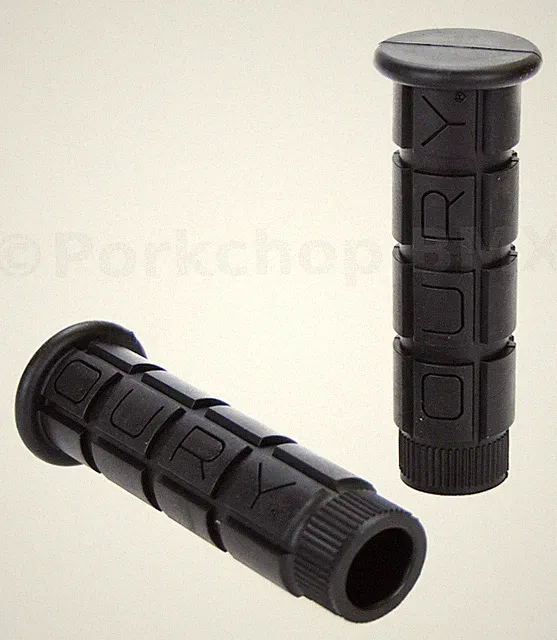 Oury Classic MTB mountain bicycle flangeless grips - BLACK