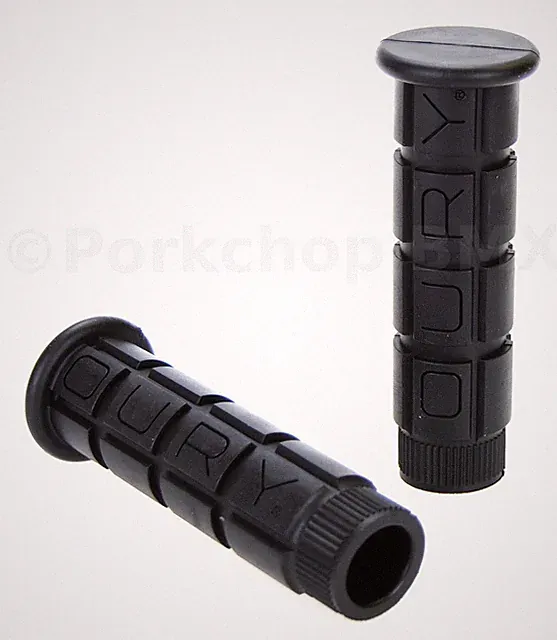 Oury Classic MTB mountain bicycle flangeless grips - BLACK