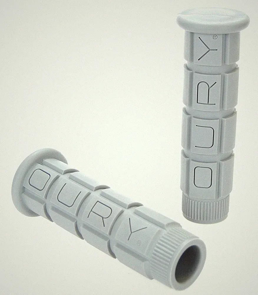 Oury Classic MTB mountain bicycle flangeless grips - GRAY