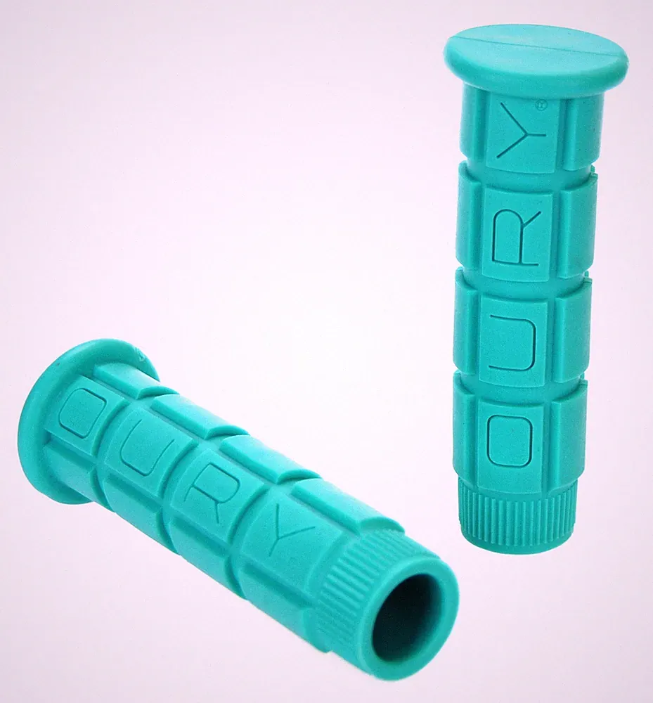 Oury Classic MTB mountain bicycle flangeless grips - TEAL AQUA