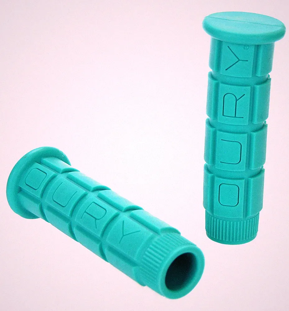 Oury Classic MTB mountain bicycle flangeless grips - TEAL AQUA