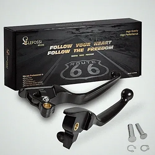 Premium Aluminum Motorcycle Brake & Clutch Lever Compatiable with Harley