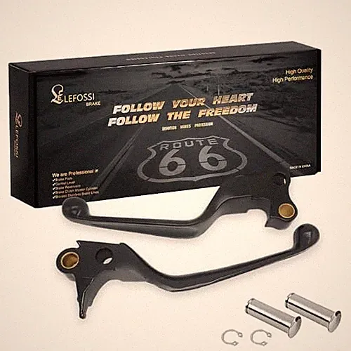 Premium Aluminum Motorcycle Brake & Clutch Lever Compatiable with Harley Dyna