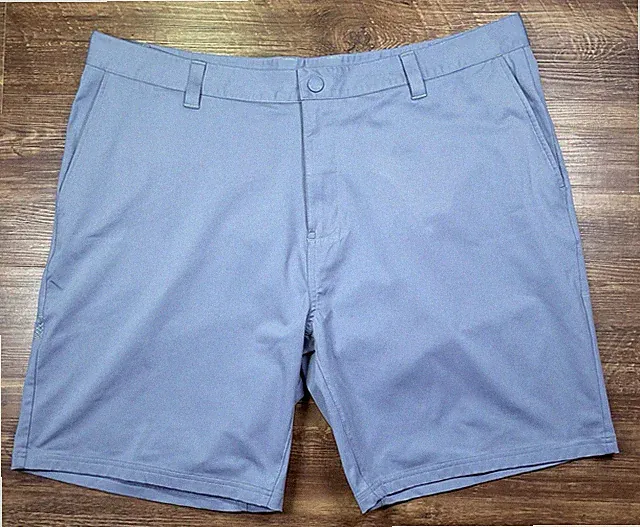 Rhone 9” Commuter Shorts Mens 40 Blue Chino Stretch Performance Golf Bike