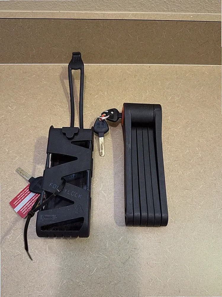 Seatylock Foldylock 95cm Classic Folding Bicycle Bike Security Lock