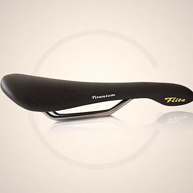 Selle Italia Flite 1990 Classic Titanium Rails Bicycle Saddle | black - NEW