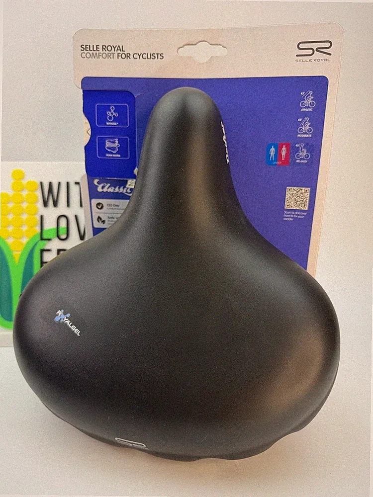 Selle Royal Comfort Classic Drifter Bicycle Springer Saddle seat New *DAMAGED*