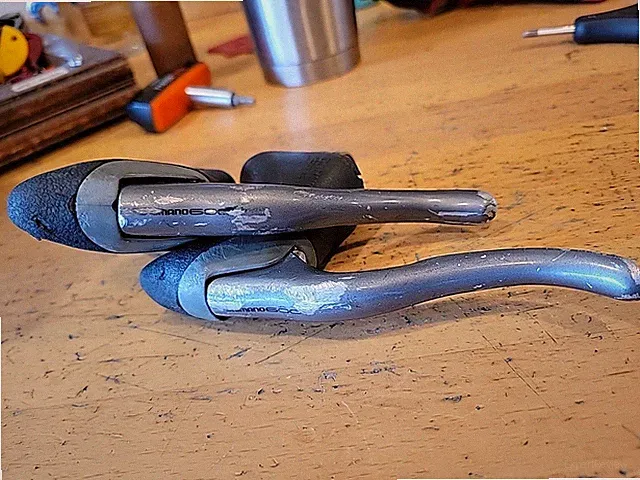 Shimano 600 BL-6403 Brake Lever Set Front Rear Vintage Fair Shape
