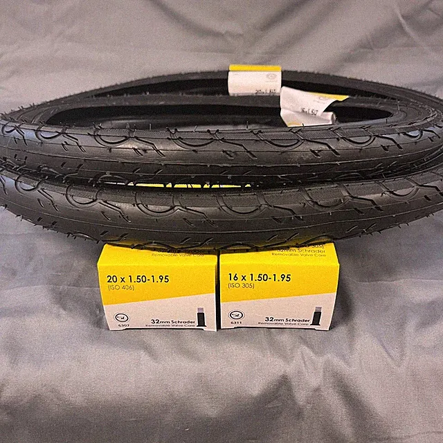 Sun Seeker EZ-1, EZ Classic, Super Cruiser Recumbent Bike Tire Set with Tubes