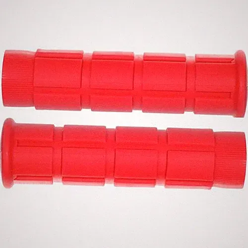 Sunlite Bicycle Classic Mountain Bike 22.2mm Handlebar Grips Red 120mm Hybrid