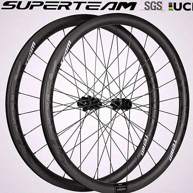 SUPERTEAM Classic G31-38 DISC Gravel Carbon Wheelset 38mm Disc Brake Wheelset