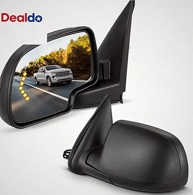 Tow Mirrors Compatible with Chevy Silverado 2003-2006 Suburban Cadillac Escalade