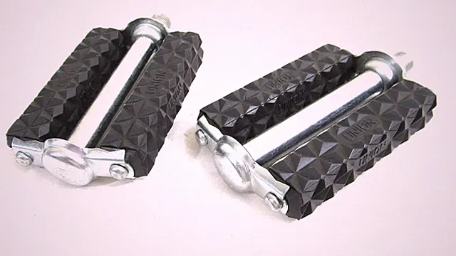 Union Waffle Block Bicycle Pedals Classic Mens 9/16 Cruiser Old School BMX NEW