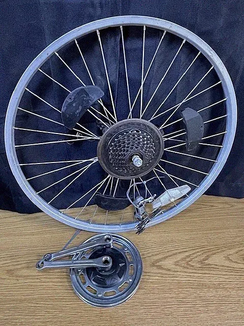 Vintage Bicycle Autobike Classic 6sp. Auto Shift 26” Rear Rim & Components