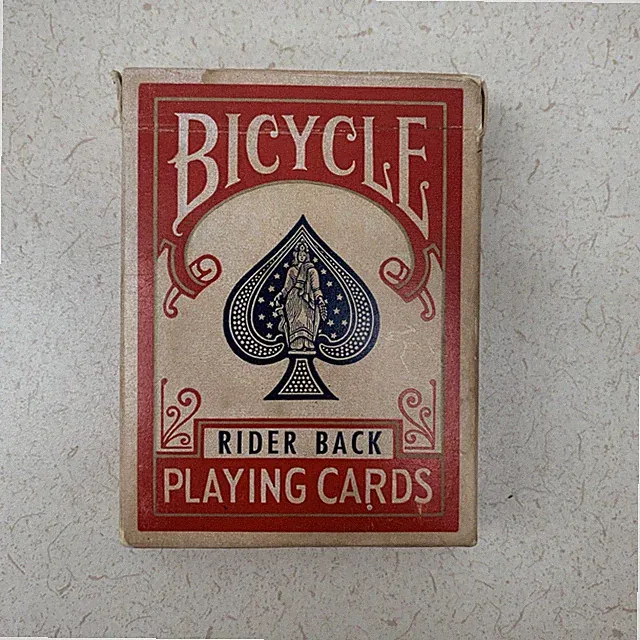 Vintage BICYCLE Playing Cards 808 Rider Back w/ Tax Stamp